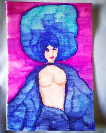 Fantasy. Inchiostri su carta. 2020